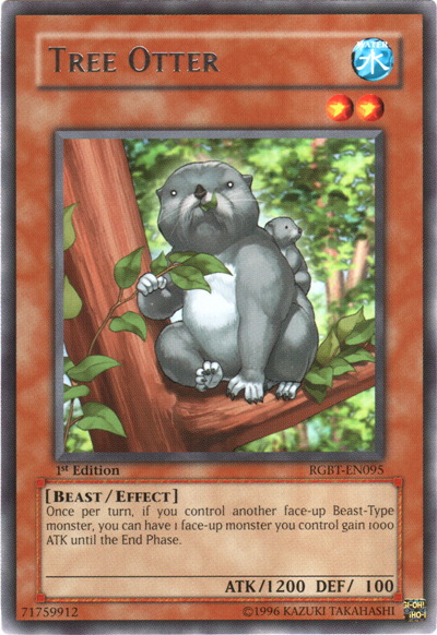 Tree Otter [RGBT-EN095] Rare - PCA Designer Toys