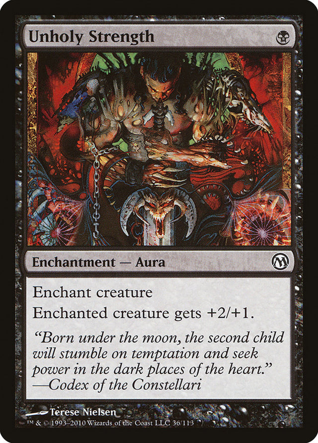 Unholy Strength [Duels of the Planeswalkers] - PCA Designer Toys