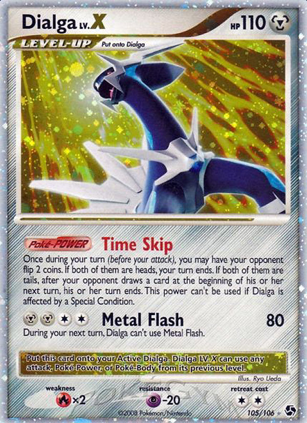 Dialga LV.X (105/106) [Diamond & Pearl: Great Encounters] - PCA Designer Toys