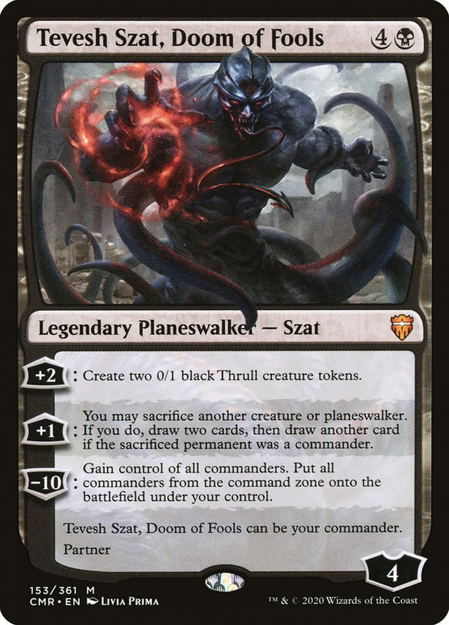 Tevesh Szat, Doom of Fools [Commander Legends] - PCA Designer Toys