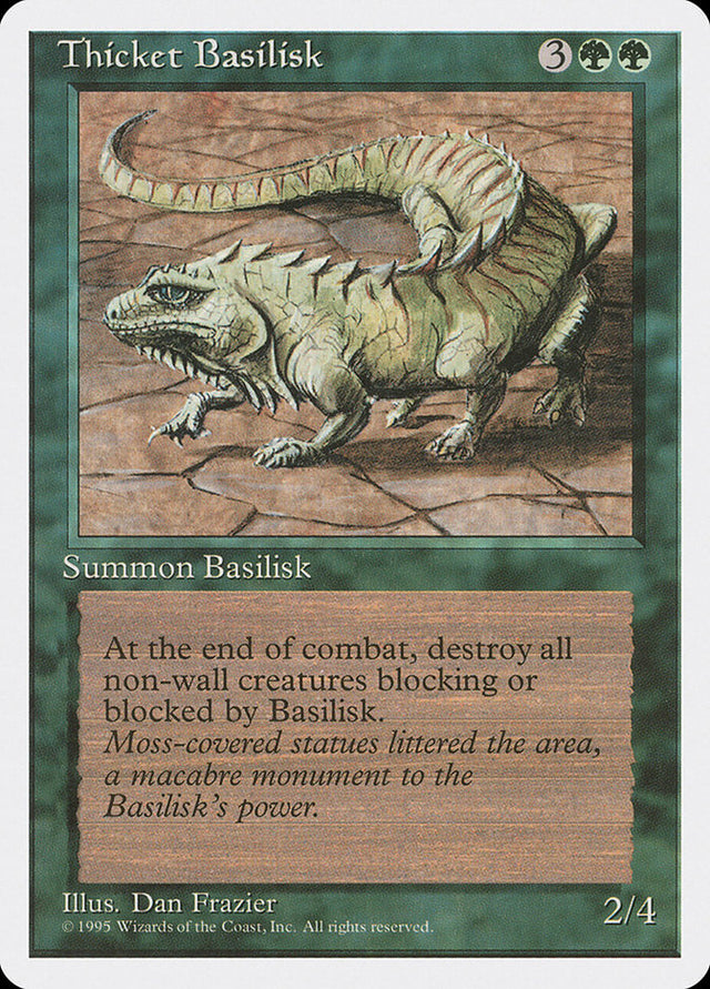 Thicket Basilisk [Fourth Edition] - PCA Designer Toys