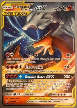 Reshiram & Charizard GX (20/214) (Perfection - Henry Brand) [World Championships 2019] - PCA Designer Toys