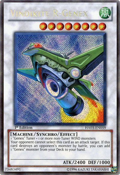 Vindikite R-Genex [HA03-EN059] Secret Rare - PCA Designer Toys