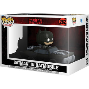 The Batman in Batmobile Super Deluxe Pop! - PCA Designer Toys