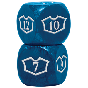 Ultra PRO: Loyalty Dice Set - 22MM Deluxe with 7-12 (Island)