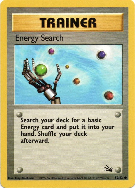 Energy Search (59/62) [Fossil Unlimited] - PCA Designer Toys