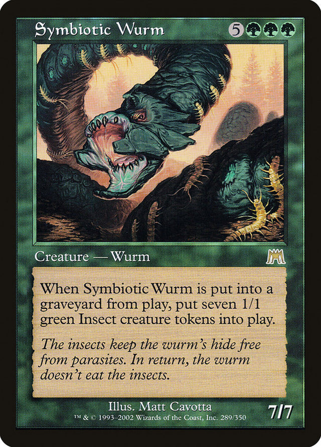 Symbiotic Wurm [Onslaught] - PCA Designer Toys