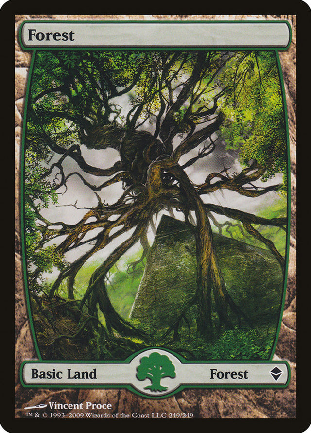 Forest (249) [Zendikar] - PCA Designer Toys