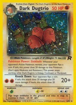Dark Dugtrio (6/82) [Team Rocket Unlimited] - PCA Designer Toys