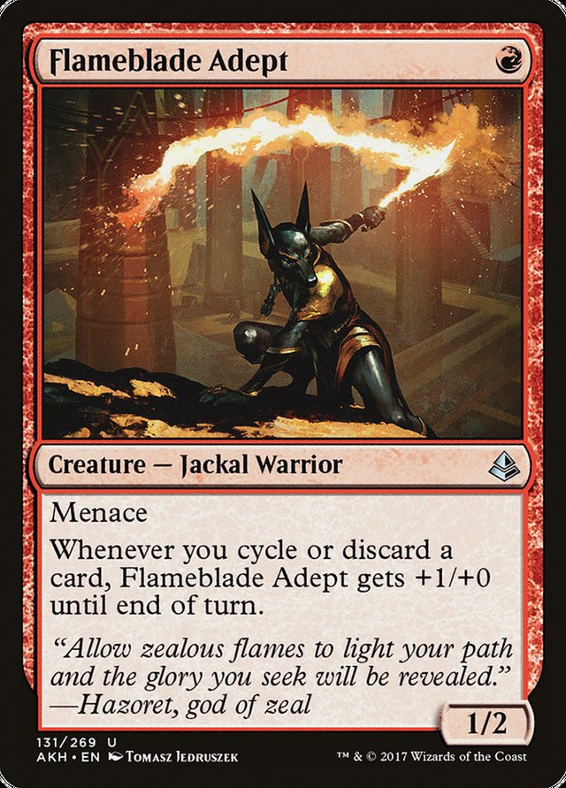 Flameblade Adept [Amonkhet] - PCA Designer Toys