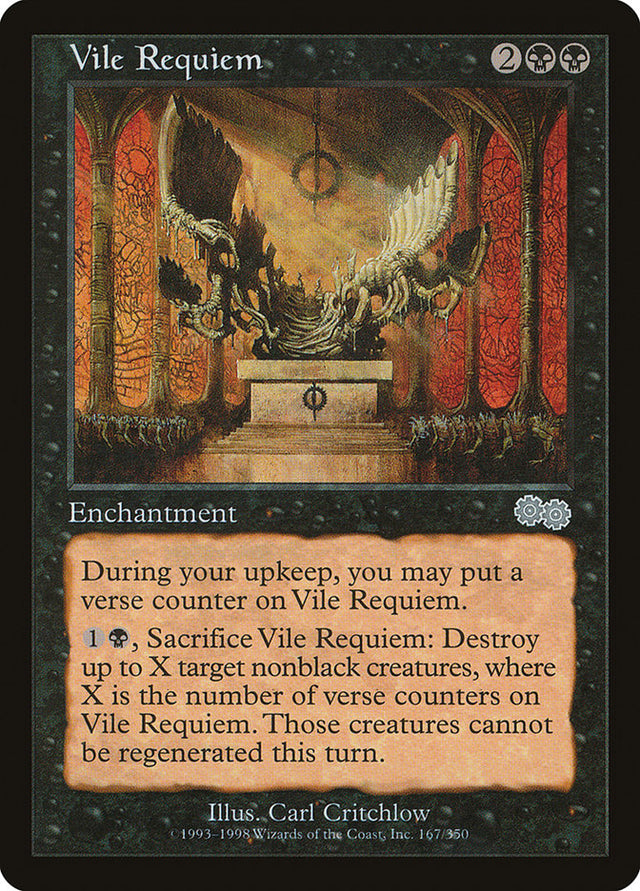Vile Requiem [Urza's Saga] - PCA Designer Toys