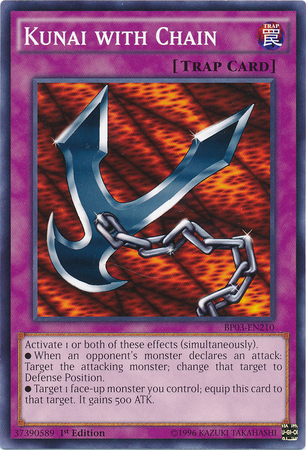 Kunai with Chain [BP03-EN210] Common - PCA Designer Toys