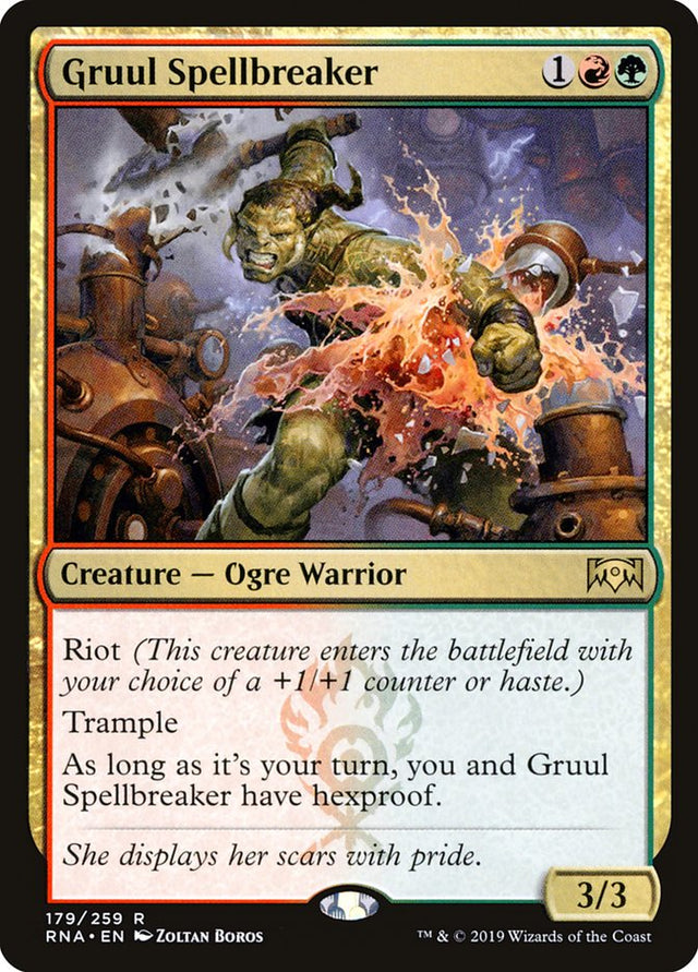 Gruul Spellbreaker [Ravnica Allegiance] - PCA Designer Toys
