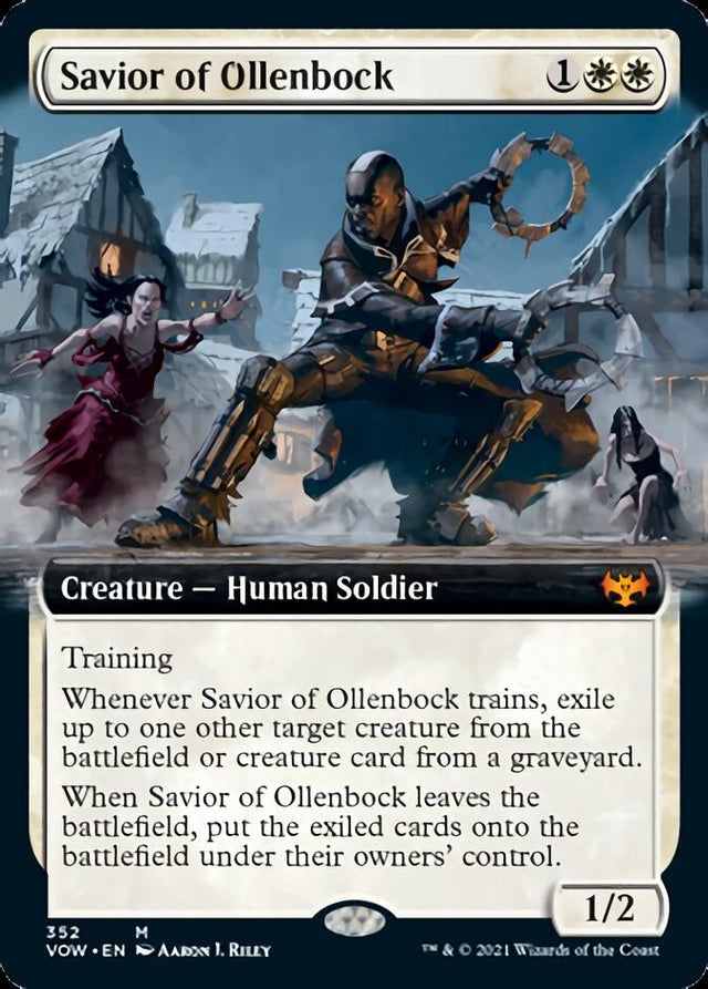Savior of Ollenbock (Extended Art) [Innistrad: Crimson Vow] - PCA Designer Toys