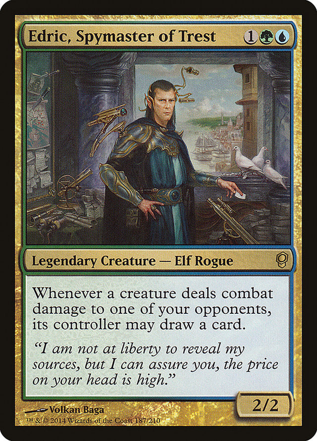 Edric, Spymaster of Trest [Conspiracy] - PCA Designer Toys