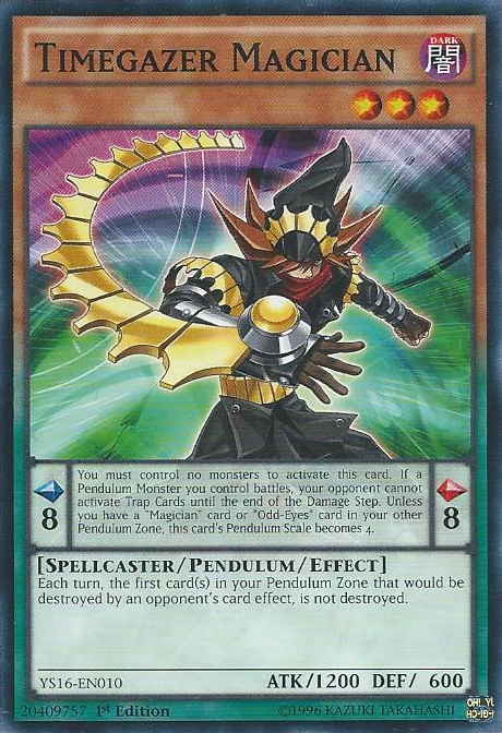 Timegazer Magician [YS16-EN010] Common - PCA Designer Toys
