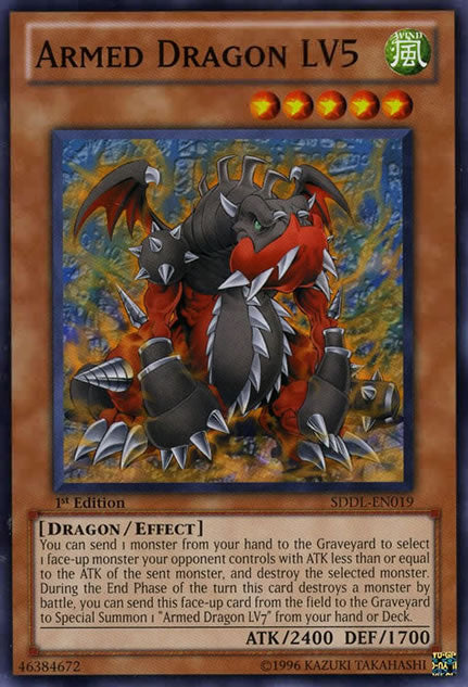 Armed Dragon LV5 [SDDL-EN019] Common - PCA Designer Toys