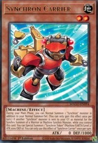 Synchron Carrier [MAGO-EN094] Rare - PCA Designer Toys