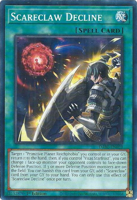 Scareclaw Decline [DABL-EN059] Common - PCA Designer Toys