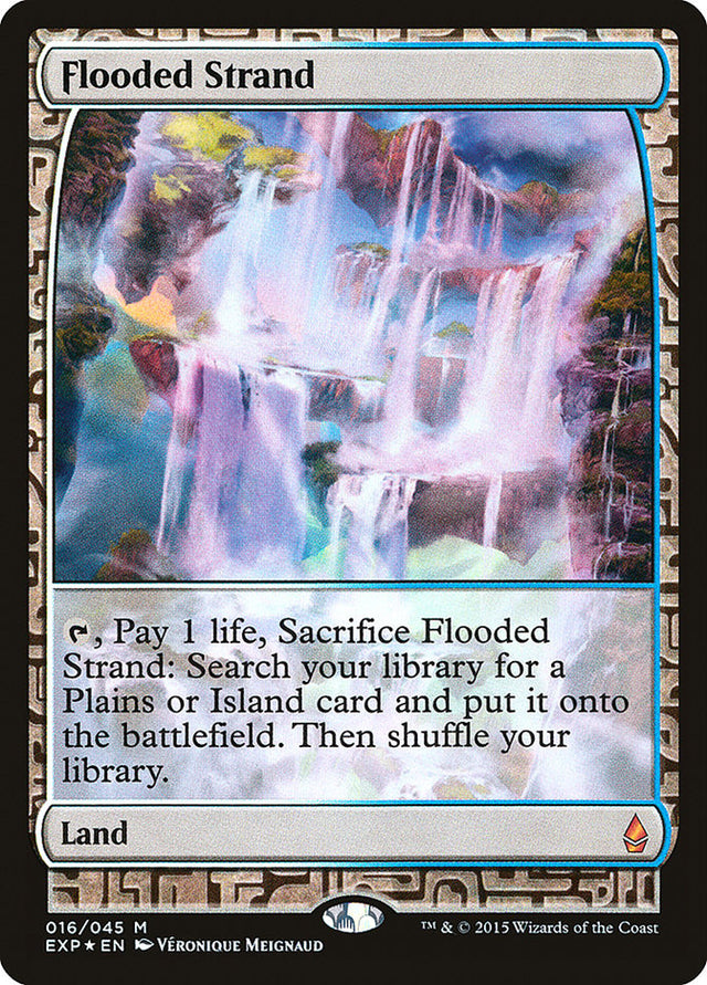 Flooded Strand [Zendikar Expeditions] - PCA Designer Toys