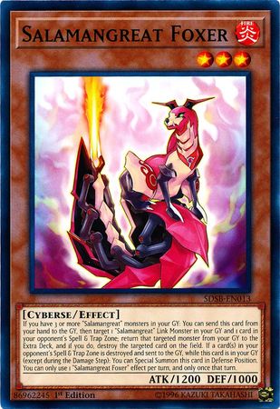Salamangreat Foxer [SDSB-EN013] Common - PCA Designer Toys