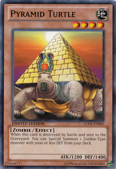 Pyramid Turtle [GLD5-EN003] Common - PCA Designer Toys