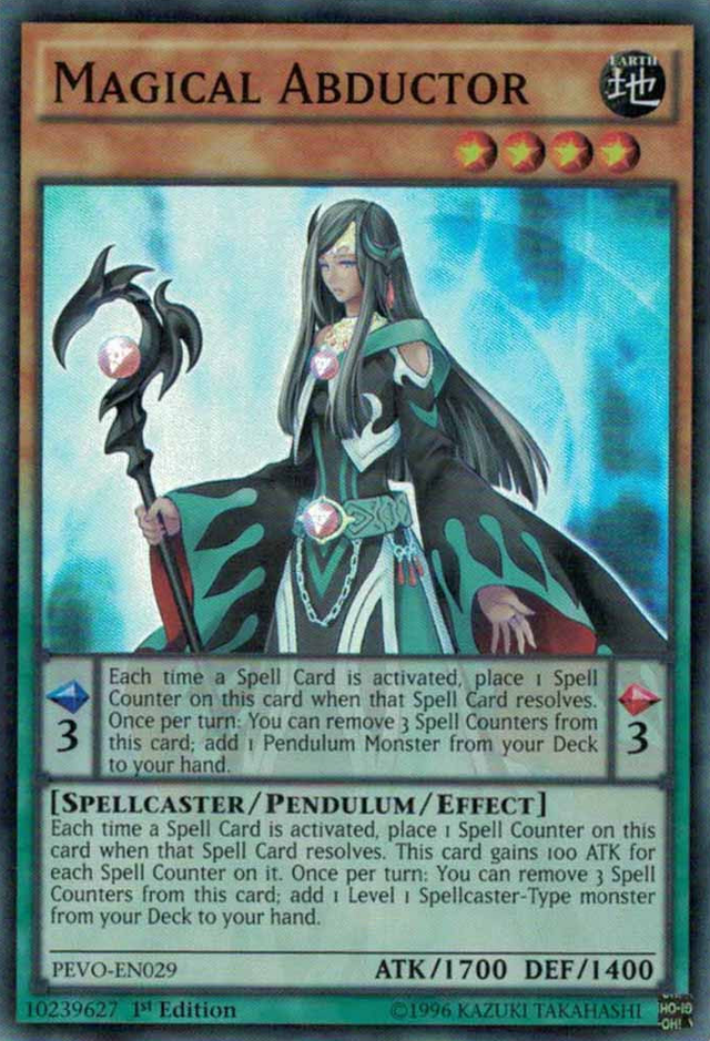 Magical Abductor [PEVO-EN029] Super Rare - PCA Designer Toys