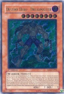 Destiny Hero - Dreadmaster [EOJ-EN004] Ultimate Rare - PCA Designer Toys