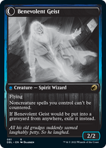 Malevolent Hermit // Benevolent Geist [Innistrad: Double Feature] - PCA Designer Toys
