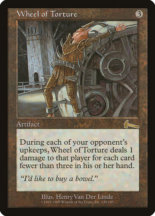Wheel of Torture [Urza's Legacy] - PCA Designer Toys