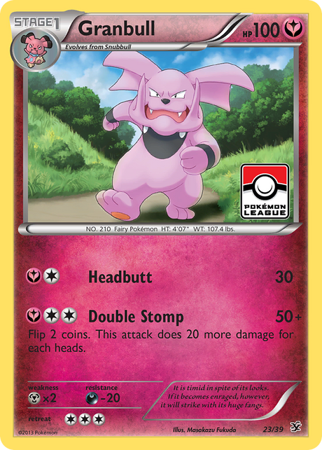 Granbull (23/39) [XY: Kalos Starter Set] - PCA Designer Toys