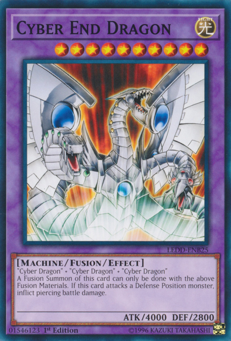 Cyber End Dragon [LEDD-ENB25] Common - PCA Designer Toys