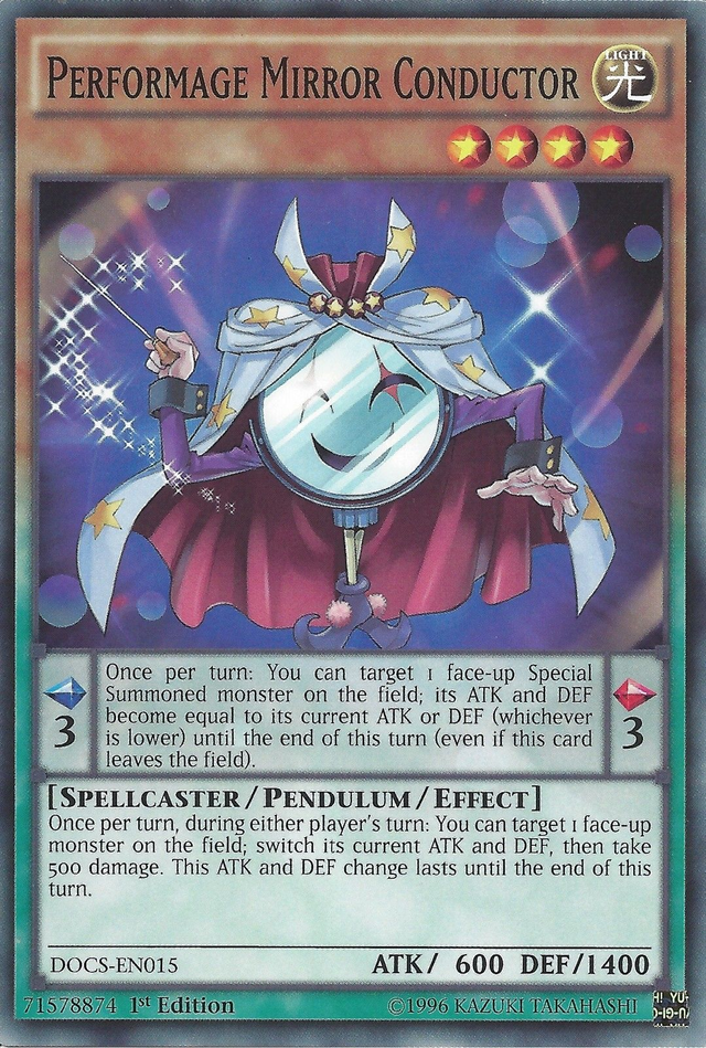 Performage Mirror Conductor [DOCS-EN015] Common - PCA Designer Toys