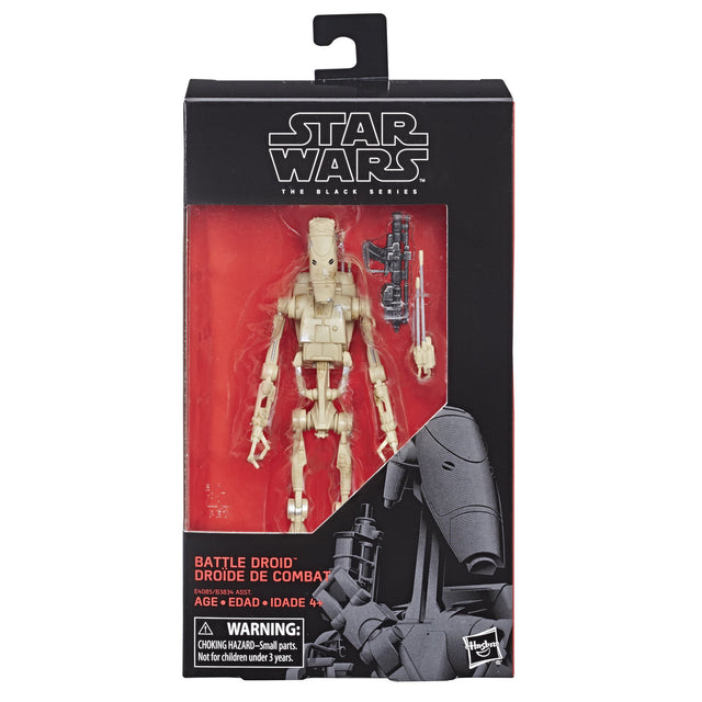 Battle Droid Star Wars Black Series Action Figure - PCA Designer Toys