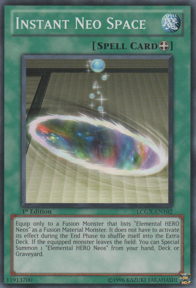 Instant Neo Space [LCGX-EN102] Common - PCA Designer Toys