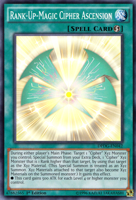 Rank-Up-Magic Cipher Ascension [DPDG-EN042] Common - PCA Designer Toys