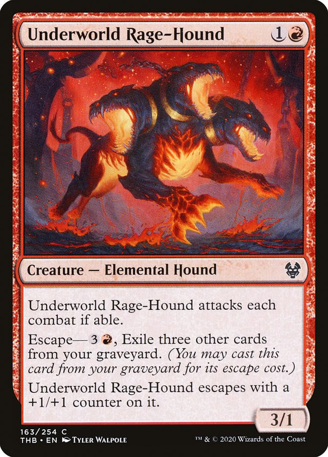 Underworld Rage-Hound [Theros Beyond Death] - PCA Designer Toys