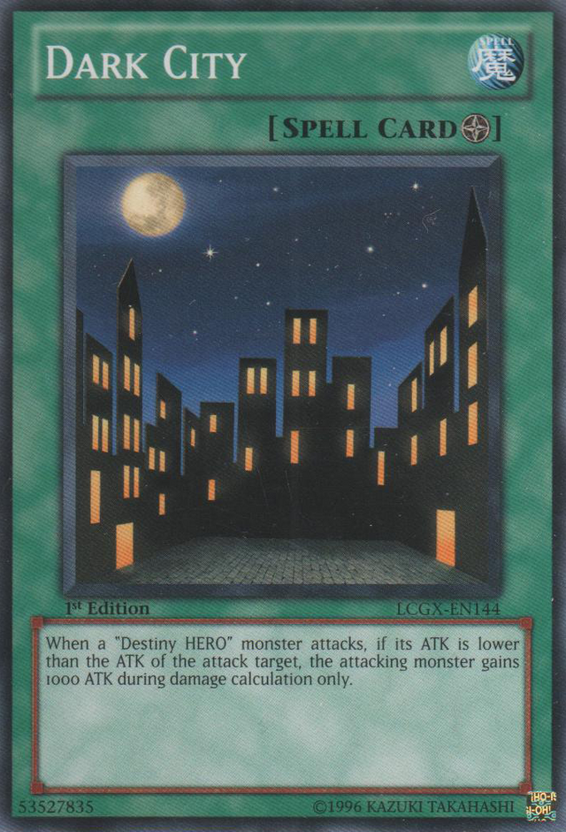 Dark City [LCGX-EN144] Common - PCA Designer Toys