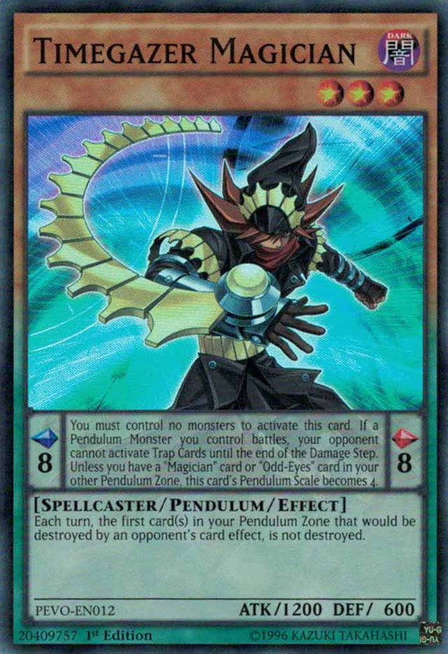 Timegazer Magician [PEVO-EN012] Super Rare - PCA Designer Toys