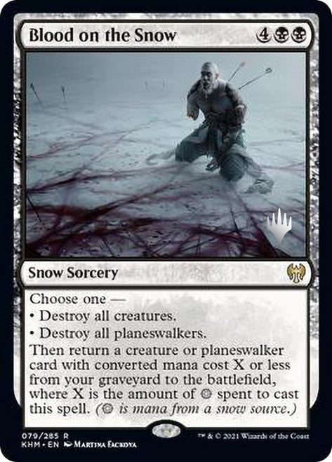 Blood on the Snow (Promo Pack) [Kaldheim Promos] - PCA Designer Toys