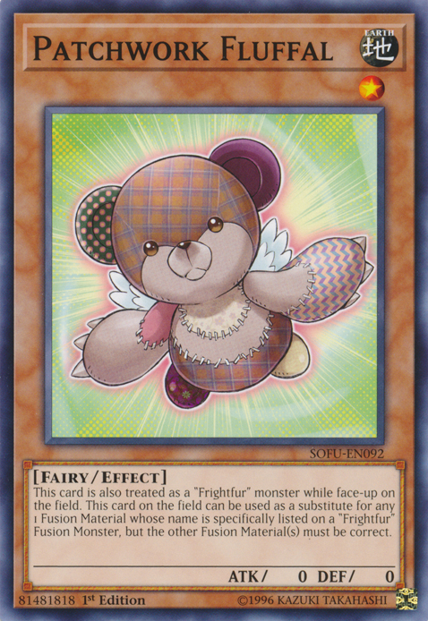 Patchwork Fluffal [SOFU-EN092] Common - PCA Designer Toys