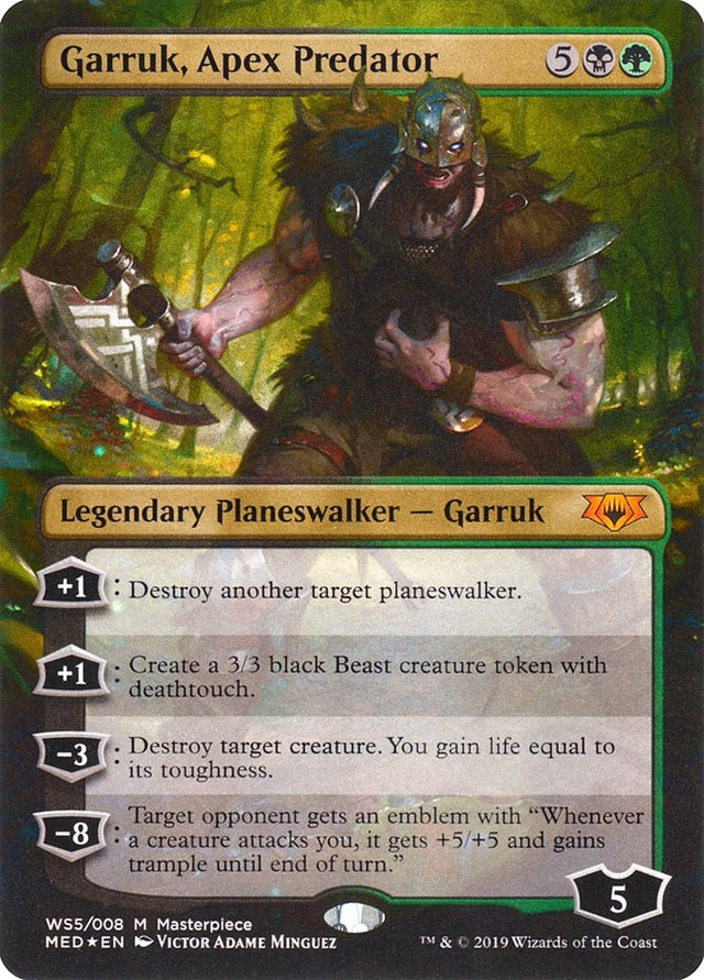 Garruk, Apex Predator [Mythic Edition] - PCA Designer Toys
