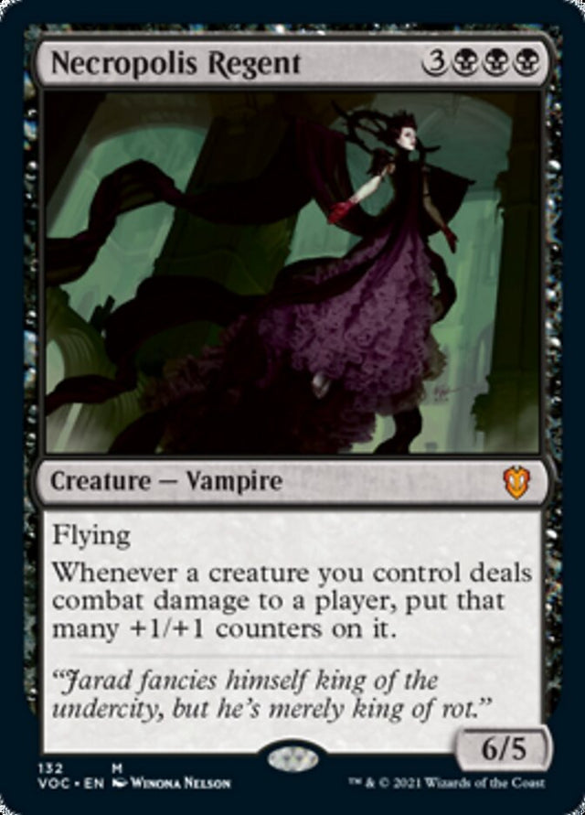 Necropolis Regent [Innistrad: Crimson Vow Commander] - PCA Designer Toys