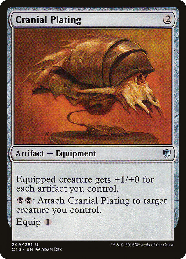 Cranial Plating [Commander 2016] - PCA Designer Toys