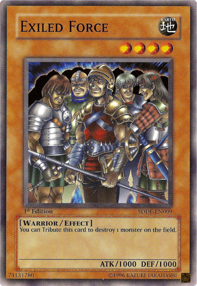 Exiled Force [SDDE-EN009] Common - PCA Designer Toys