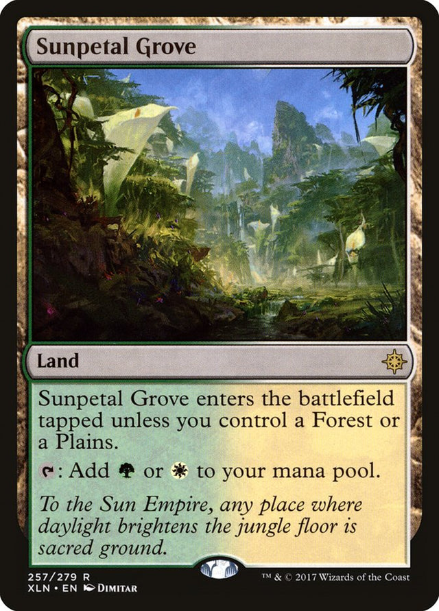 Sunpetal Grove [Ixalan] - PCA Designer Toys