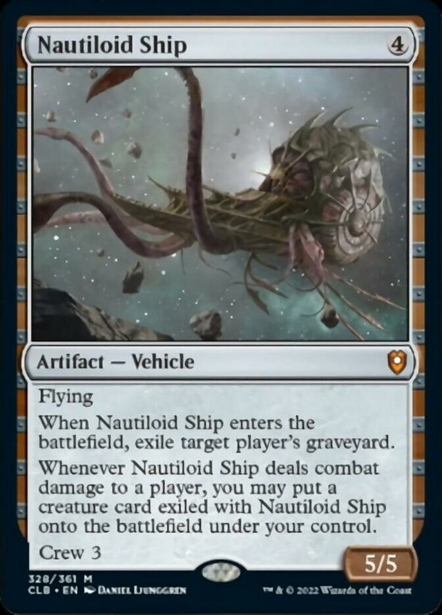 Nautiloid Ship [Commander Legends: Battle for Baldur's Gate] - PCA Designer Toys