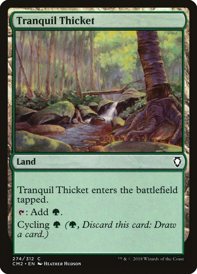 Tranquil Thicket [Commander Anthology Volume II] - PCA Designer Toys