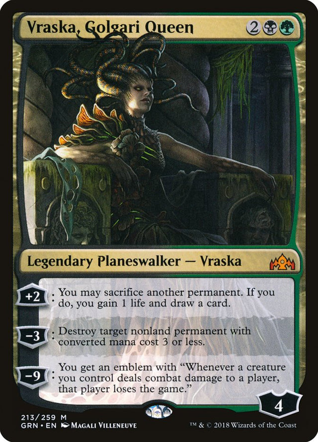 Vraska, Golgari Queen [Guilds of Ravnica] - PCA Designer Toys
