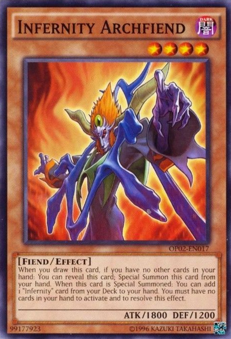 Infernity Archfiend [OP02-EN017] Common - PCA Designer Toys